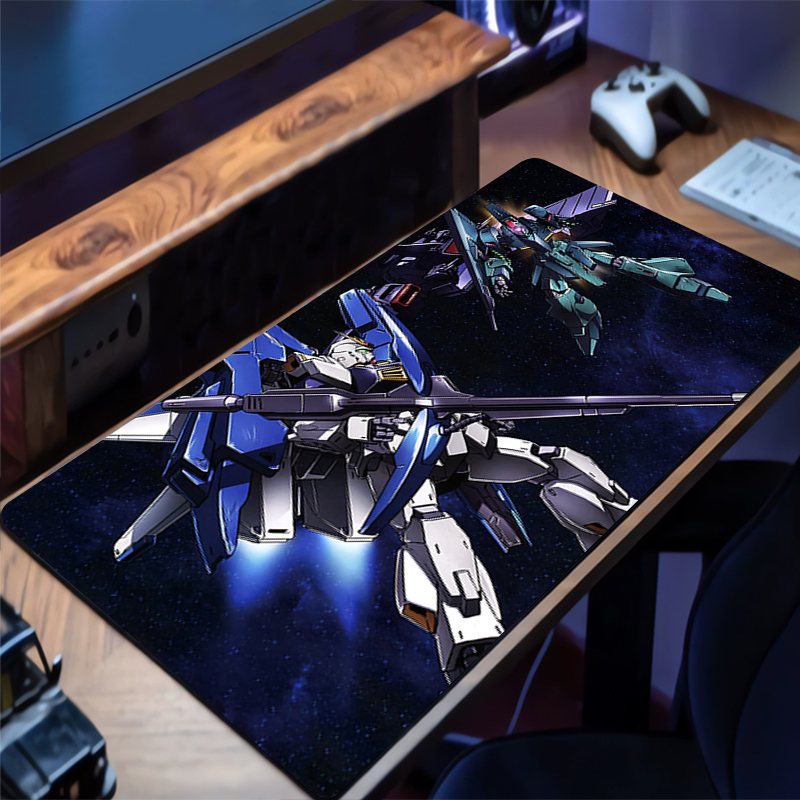 Gaming Keyboard Non Mechanical - Mousepad Mechanical Warrior Gundam Mk II