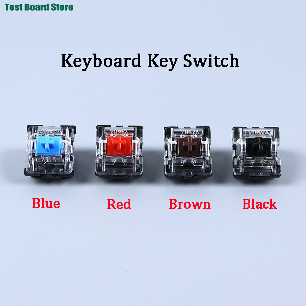 Keyboard Gaming Black - 2Pin Clicky Linear Tactile Silent Keyboard
