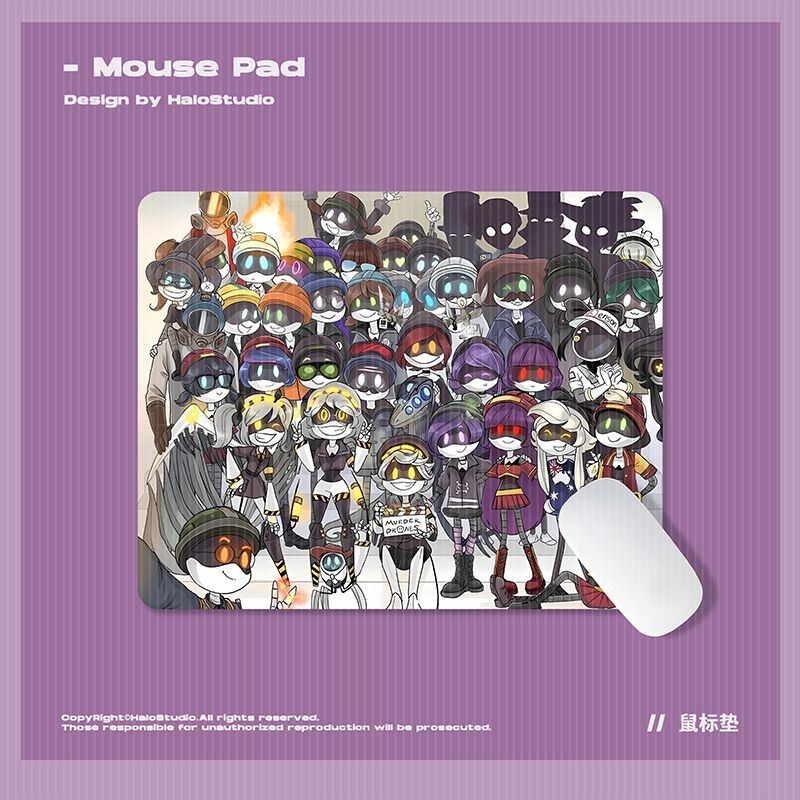 Gaming Keyboard And Mouse - Anime Murder Drones Merch Mouse Pad