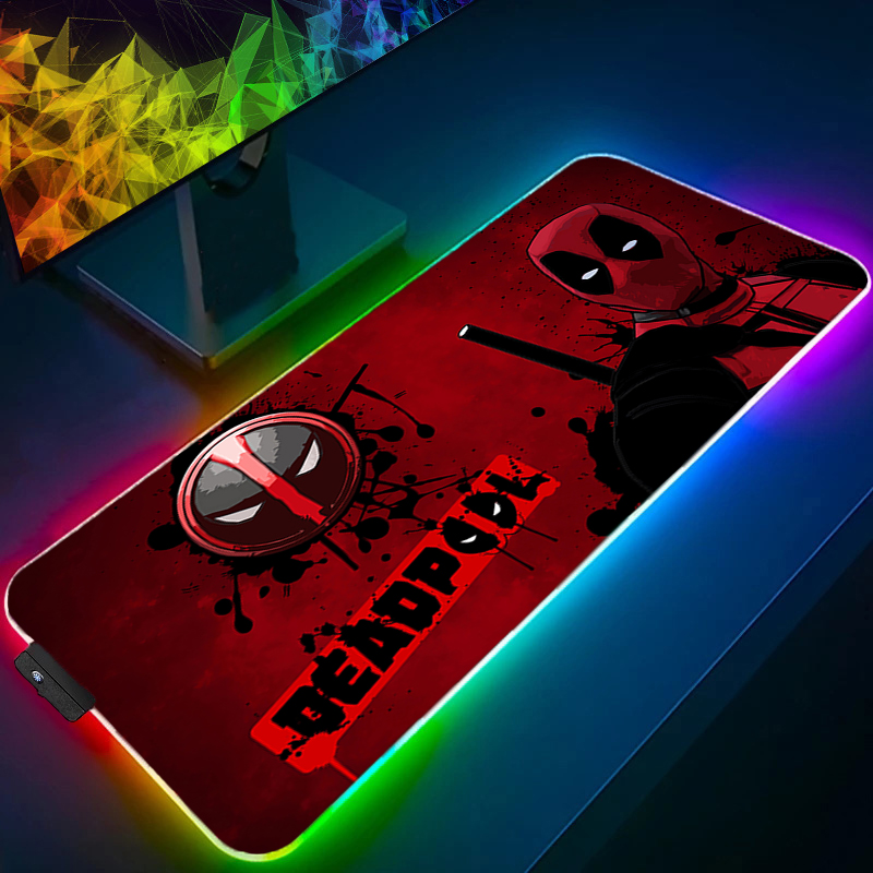 Gaming Keyboard Brands - LED Mouse Pad Gaming Backlight Lock