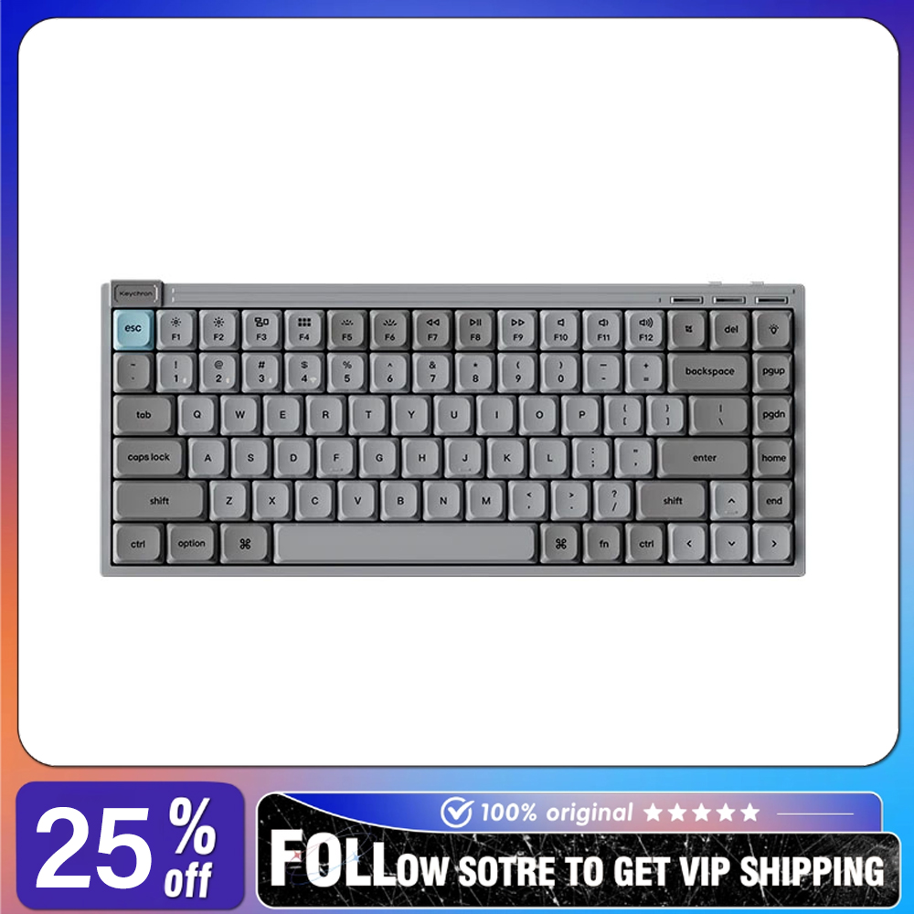 Gaming Keyboard That Is Quiet - Original J9Ultra Tri-Mode 8K Low Profile
