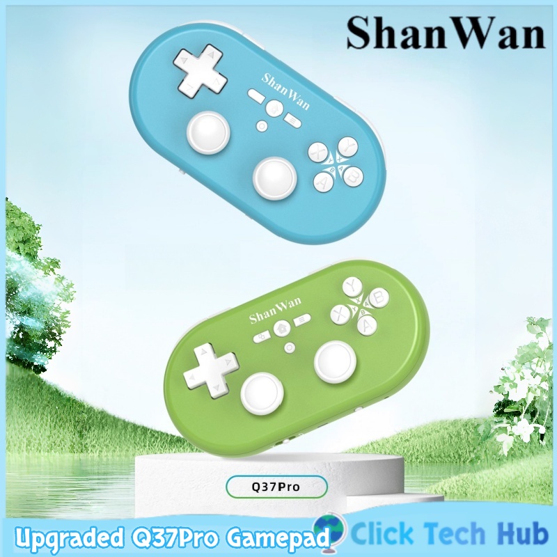 Gaming Keyboard Bluetooth - Upgraded Shanwan Q37pro Mini Portable Gaming
