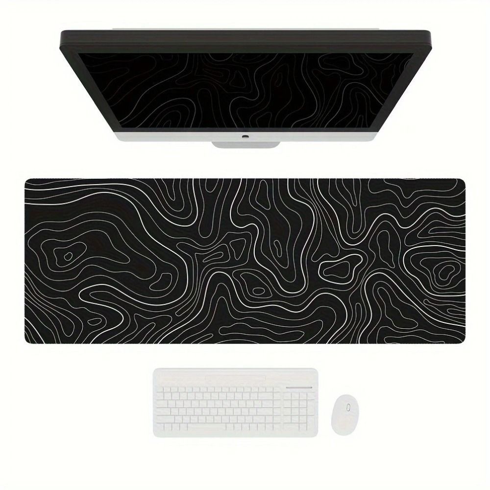 Gaming Keyboard And Mouse - Professional Gaming Topographic Shape Gaming Mouse