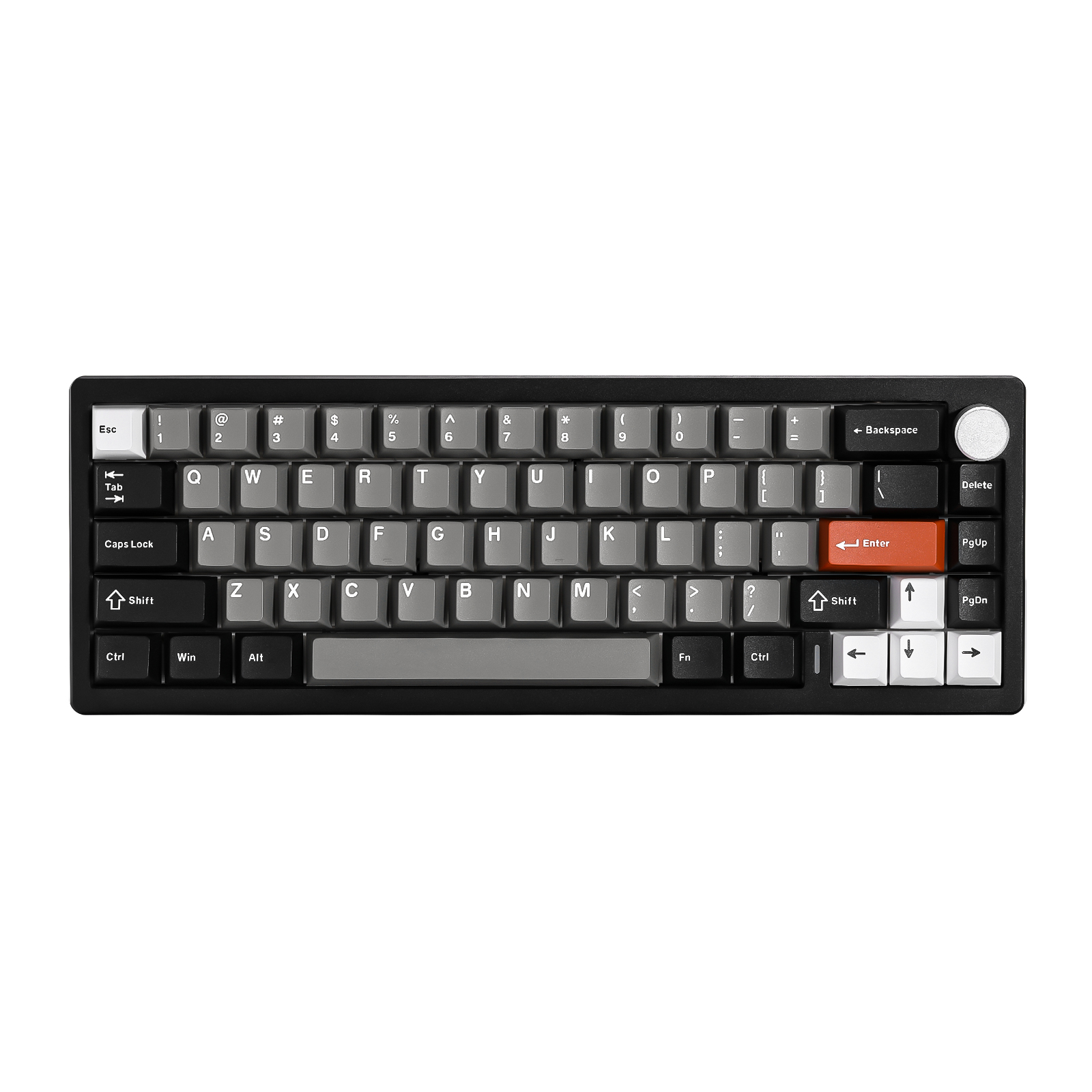 Gaming Keyboard Mini Mechanical - YUNZII AL68 Black QMK/VIA Mechanical Keyboard,
