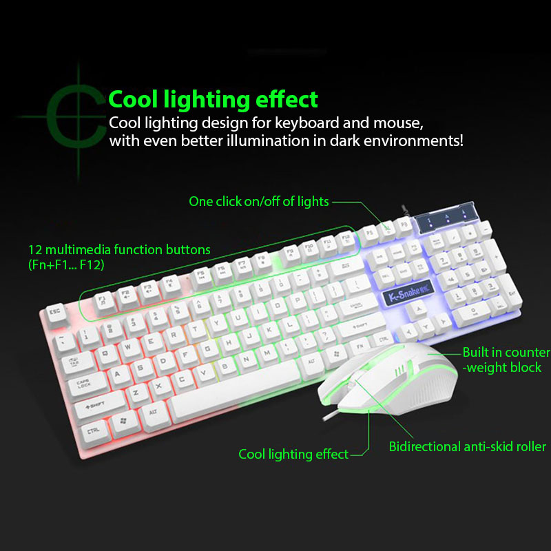 KM320 Keyboard And Mouse Set W - Gaming Keyboard And Mouse For Xbox recension och pris