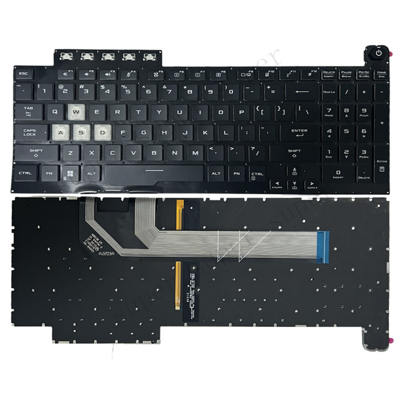 S++ Black US Backlit Keyboard  - Gaming Keyboard Asus recension och pris