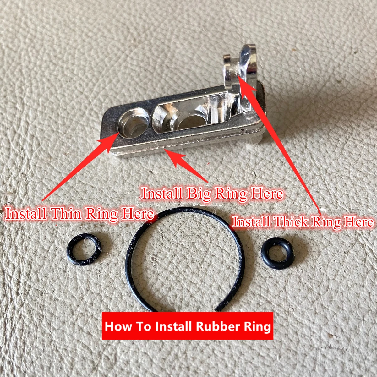 Multi Color Alloy Sealed Botto - Gasket Mount Kit recension och pris