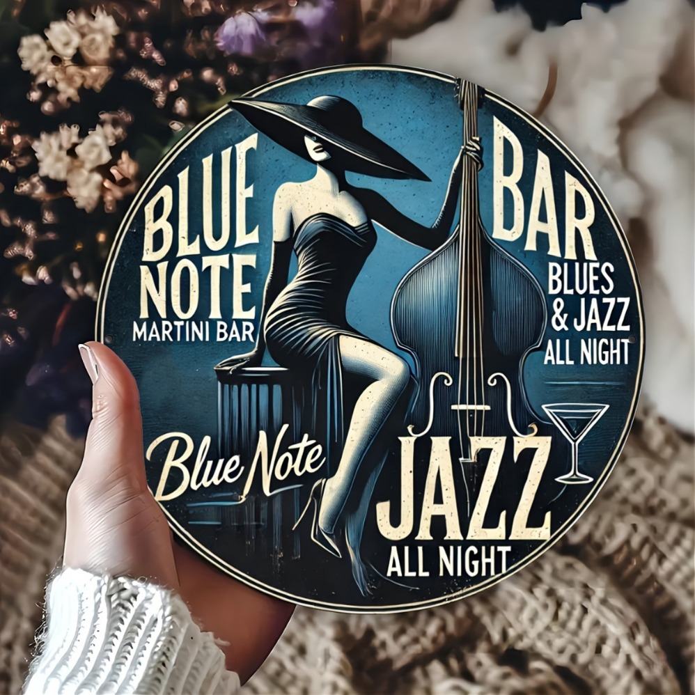 Blue Note Jazz Martini Bar Vin - Brass Weight Plate recension och pris