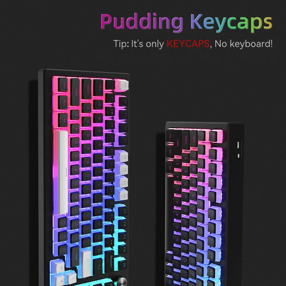 New Pudding PBT Keycaps 129 Ke - Gaming Keyboard And Mouse For Xbox recension och pris