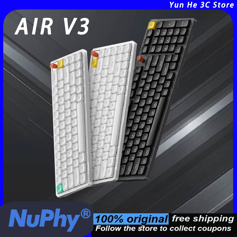 NuPhy Air V3 Low Profile Mecha - Gaming Keyboard That Is Quiet recension och pris