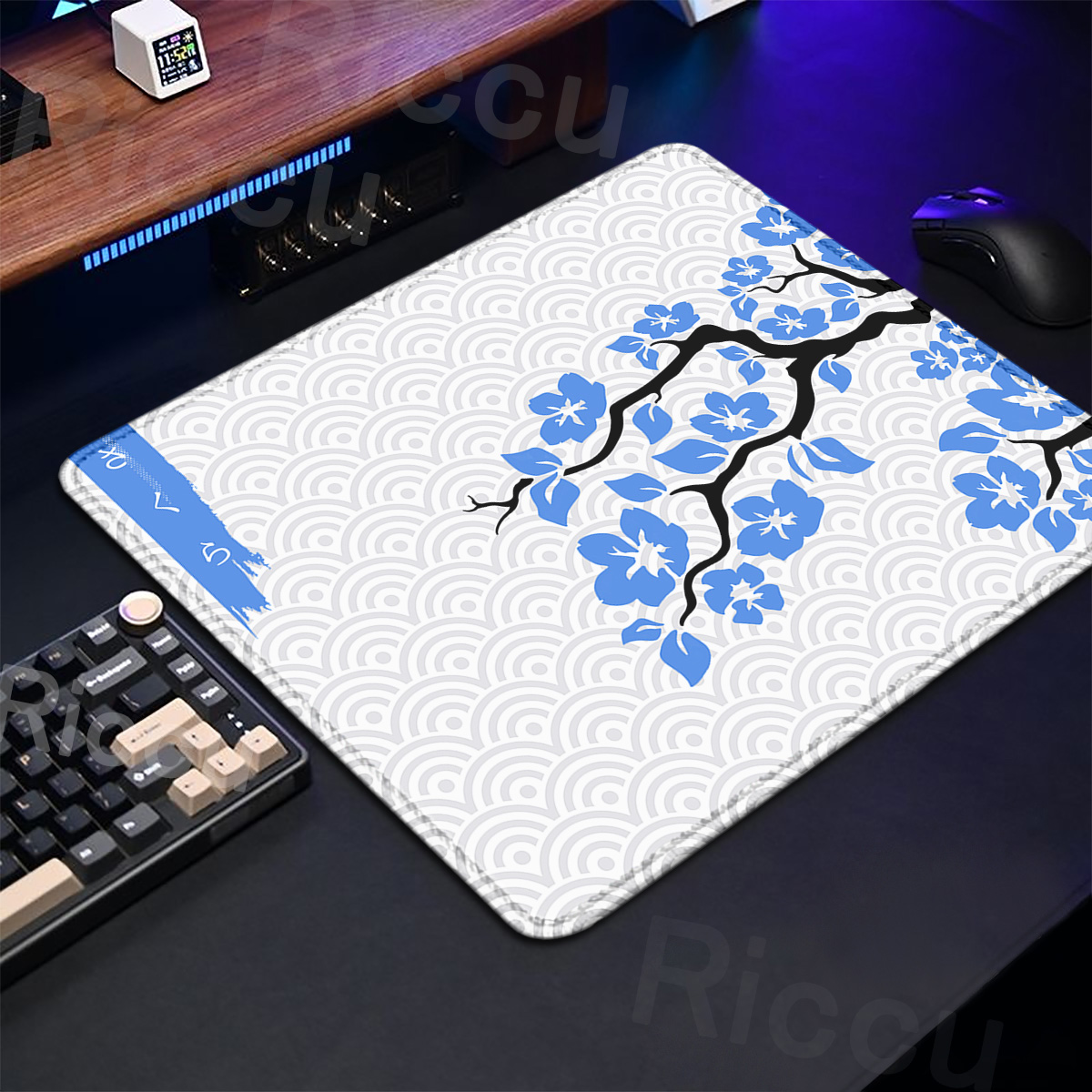 Purple Sakura Table Pad Gaming - Gaming Keyboard Brand recension och pris