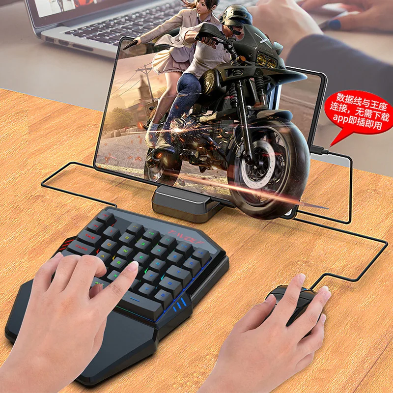 T-WOLF TF900 One Handed Keyboa - Gaming Keyboard Mobile recension och pris