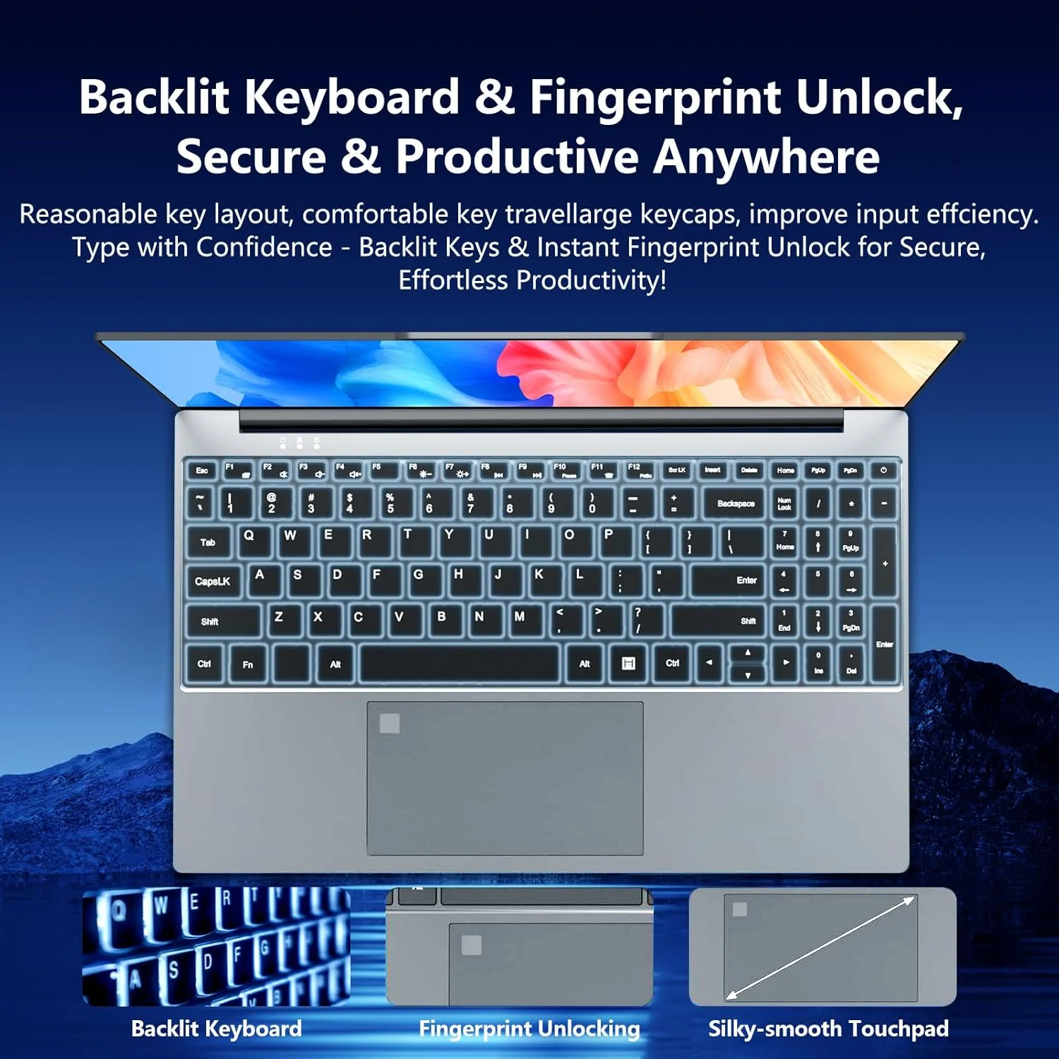 2026 New laptop 15.6 Inch Wind - Gaming Keyboard Brand recension och pris