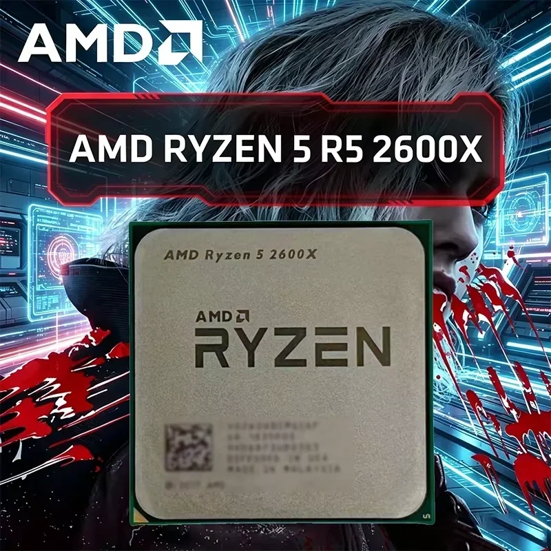 AMD Ryzen 5 2600X CPU AM4 12nm - Amd Cpu Ryzen 5 recension och pris