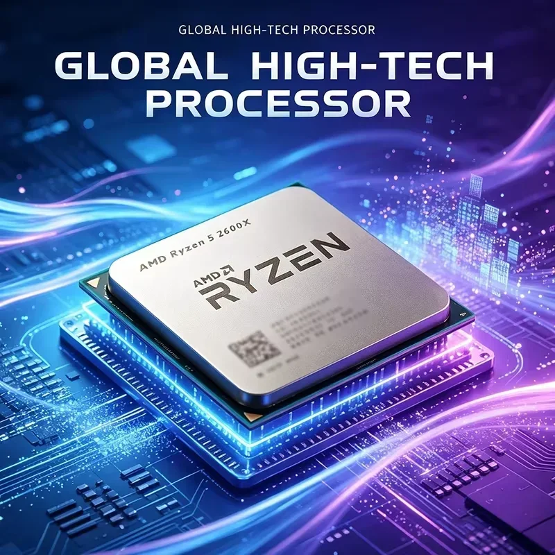 AMD Ryzen 5 2600X CPU AM4 12nm - Amd Cpu Ryzen 5 recension och pris