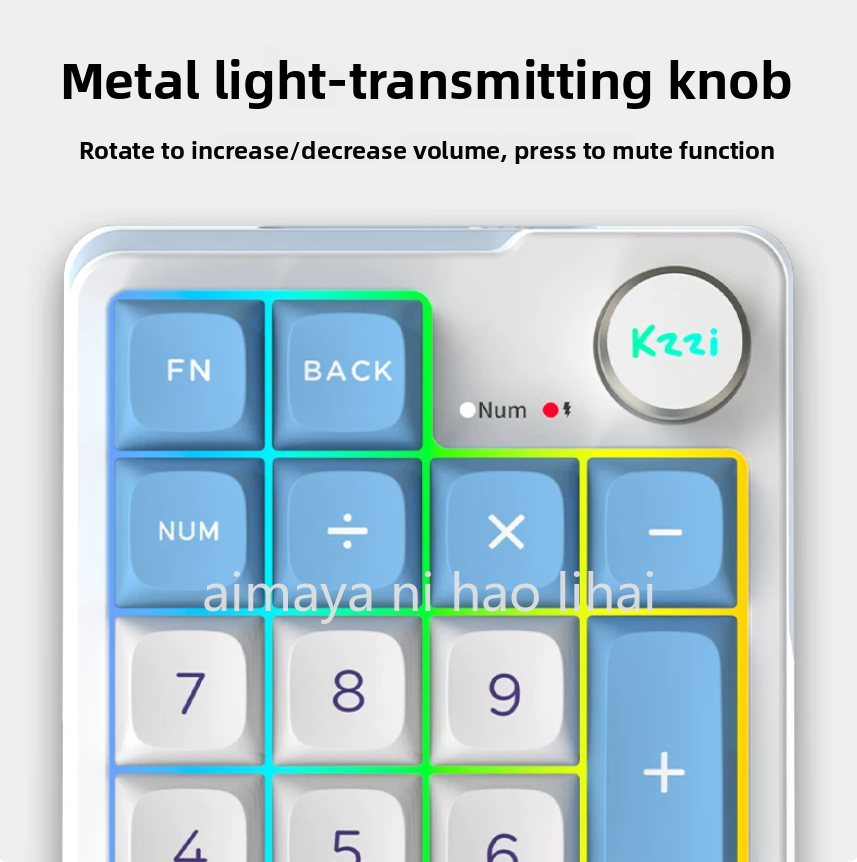 Kzzi K20 Mini Keypad Three Mod - Gaming Keyboard Bluetooth recension och pris