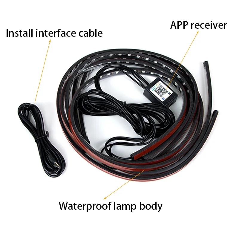KIEND Car Flexible Underglow S - Rgb Underglow Strip recension och pris
