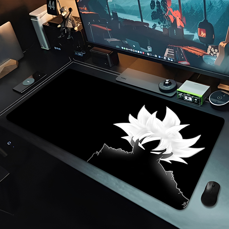 DBZ Black Anime Mouse Pad Drag - Keyboard Gaming Black recension och pris