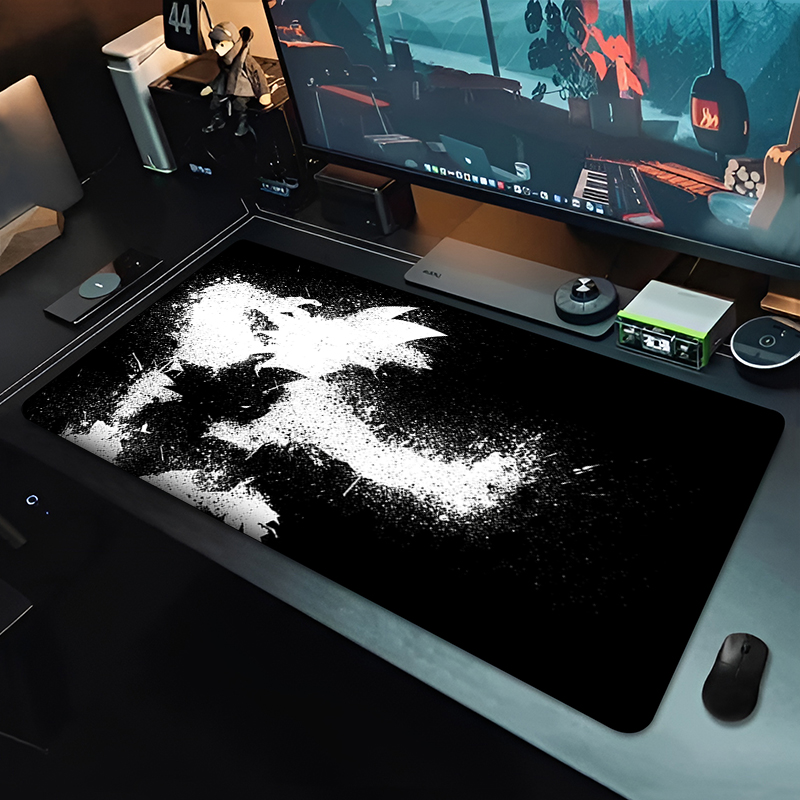 DBZ Black Anime Mouse Pad Drag - Keyboard Gaming Black recension och pris