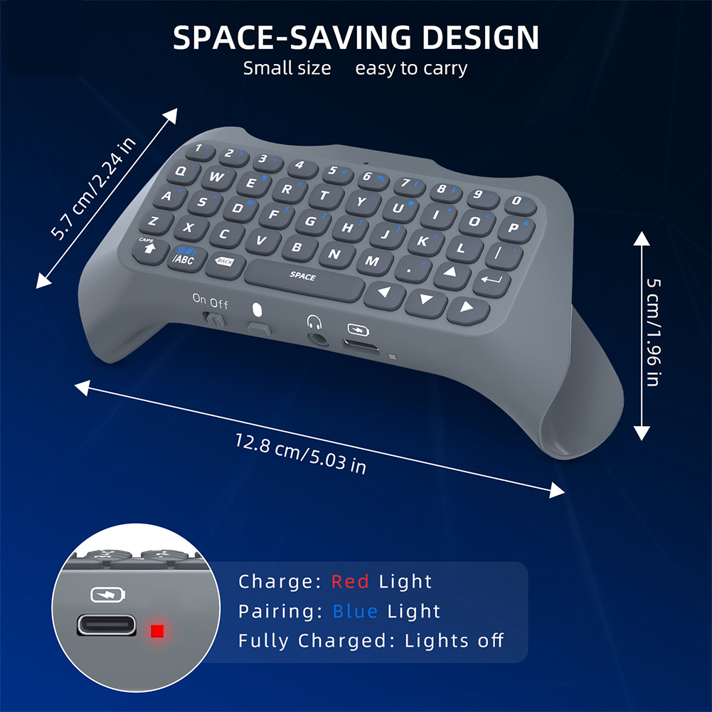 Wireless Keyboard Controller F - Gaming Keyboard Bluetooth recension och pris