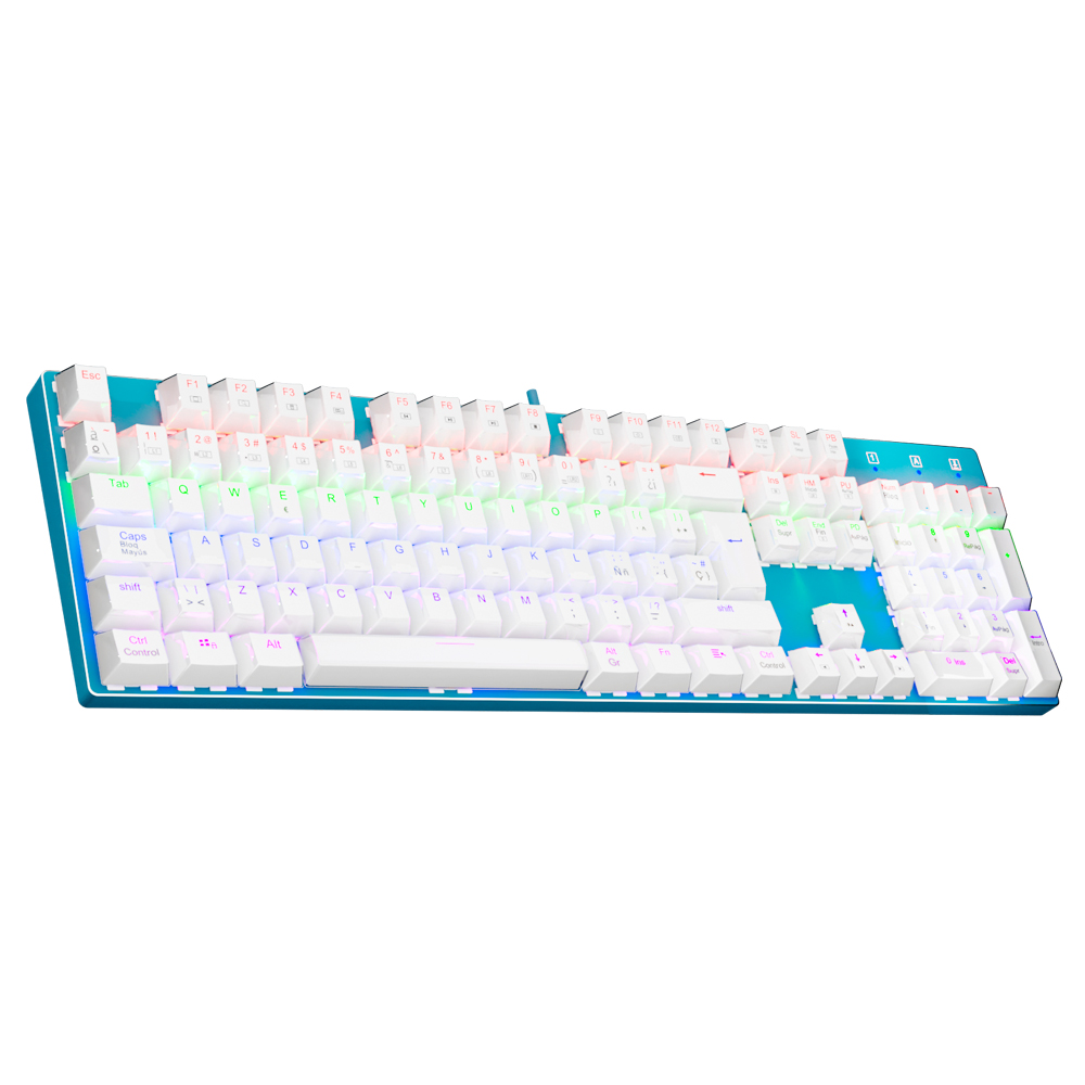 E-YOOSO Z88 Rainbow FALCON USB - Gaming Keyboard Mini Mechanical recension och pris
