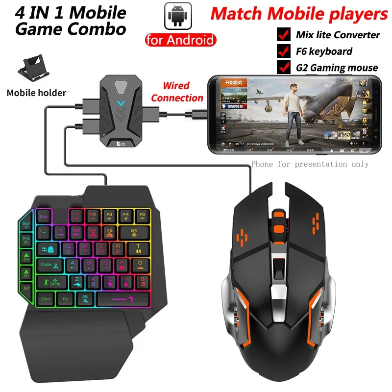In stock Mixlite Gamepad for M - Gaming Keyboard Mobile recension och pris