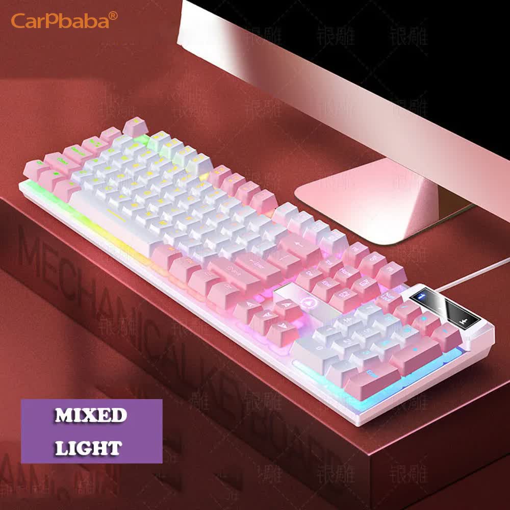 Carpbaba K500 104 Key USB Wire - Gaming Keyboard Mobile recension och pris
