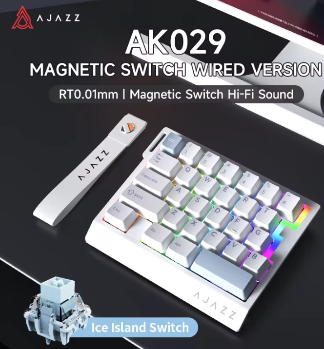 AK029 Wired One-Handed Gaming  - Gaming Keyboard Mini Mechanical recension och pris