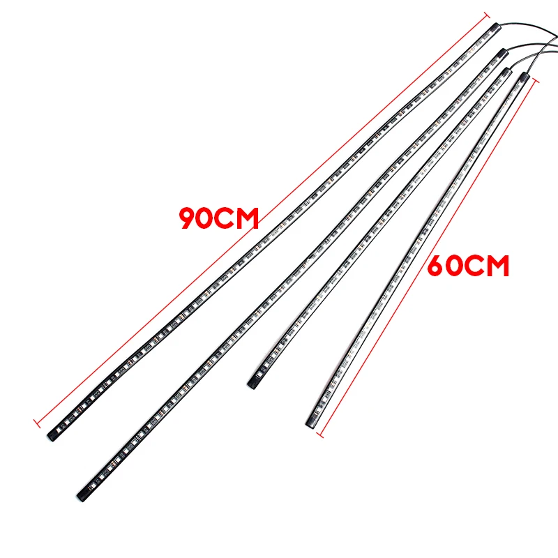 4x Waterproof RGB 5050 SMD Fle - Rgb Underglow Strip recension och pris
