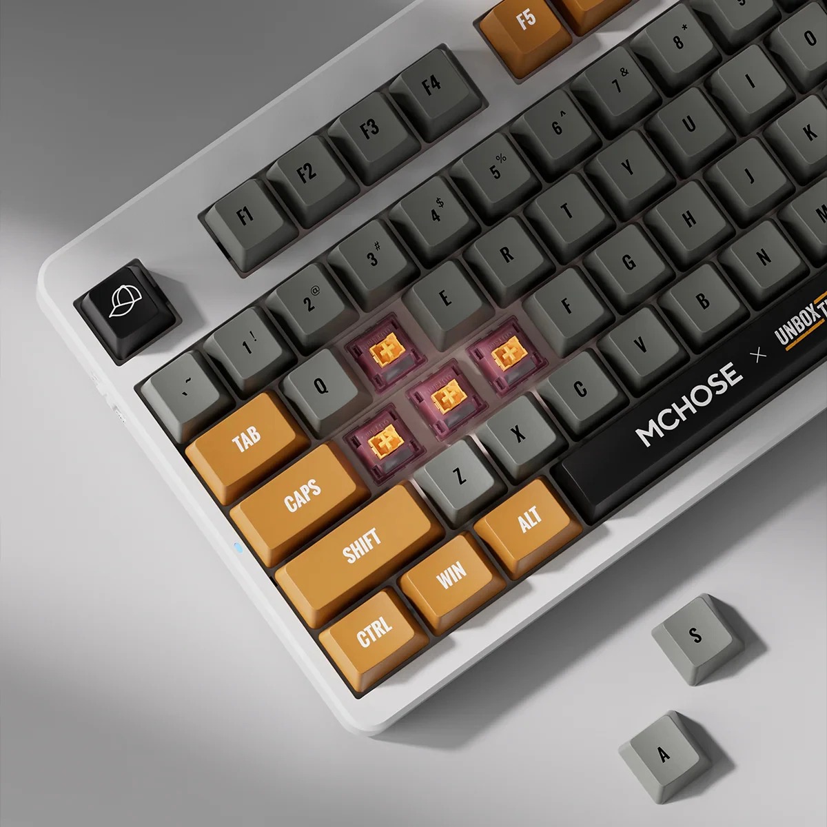 MCHOSE X Unbox Therapy - UT98  - Gaming Keyboard That Is Quiet recension och pris