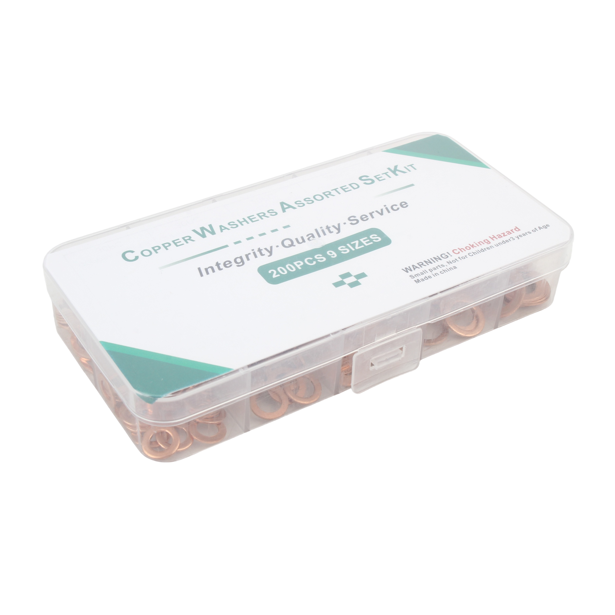 100 200 PCS Copper Sealing Cru - Gasket Mount Kit recension och pris