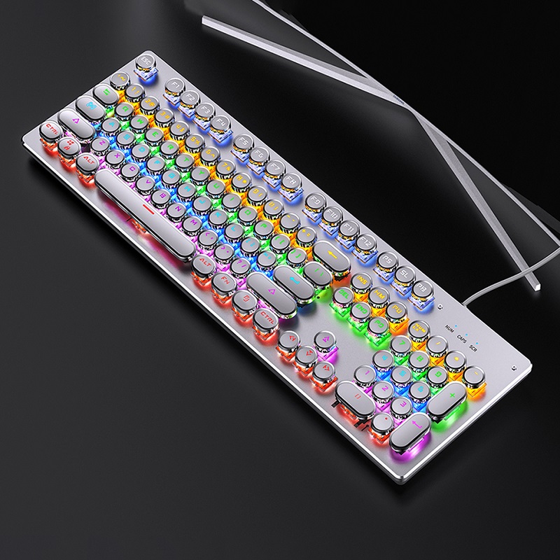 Retro Punk Mechanical Keyboard - Gaming Keyboard And Mouse For Xbox recension och pris