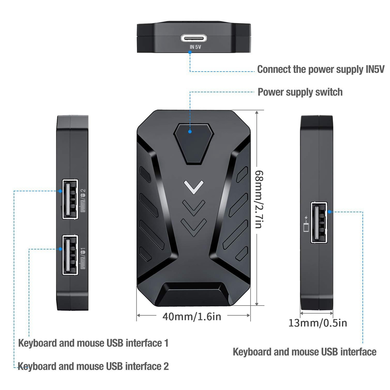 Gaming Keyboard Mouse Converte - Gaming Keyboard Mobile recension och pris