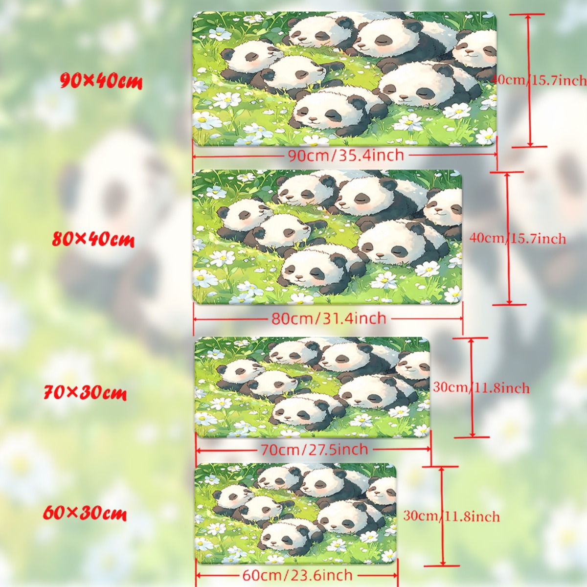 Brand Panda Mousepad Iron Art  - Gaming Keyboard Brand recension och pris