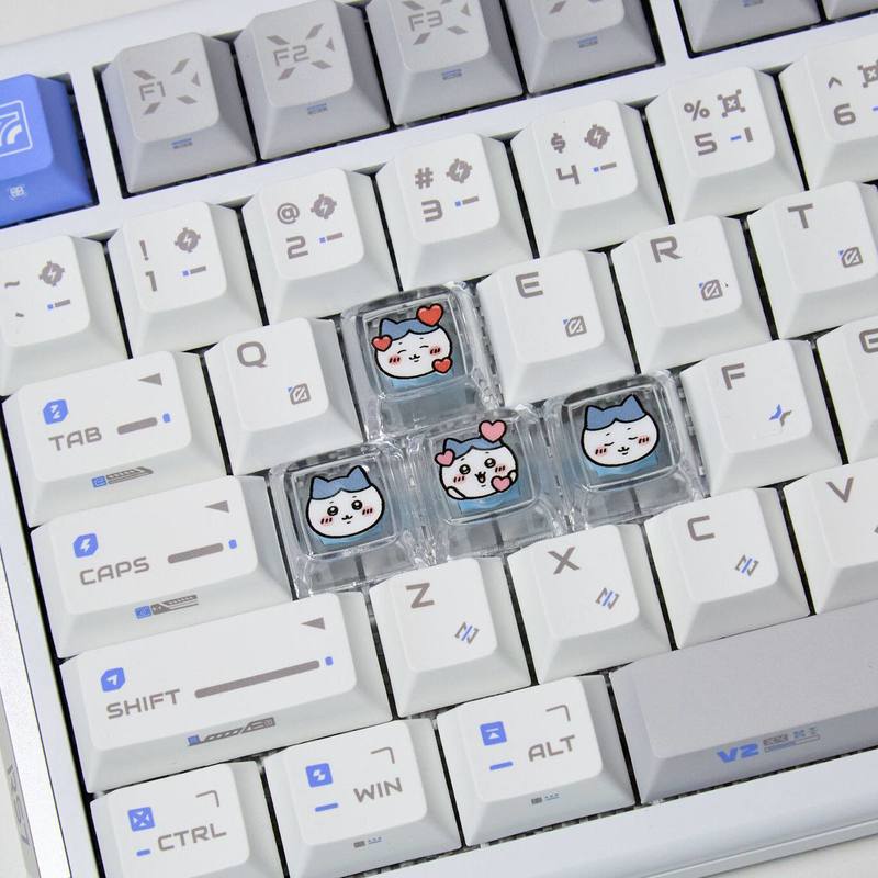 Chiikawa 4 Pcs Handmade Transp - Gaming Keyboard Brands recension och pris