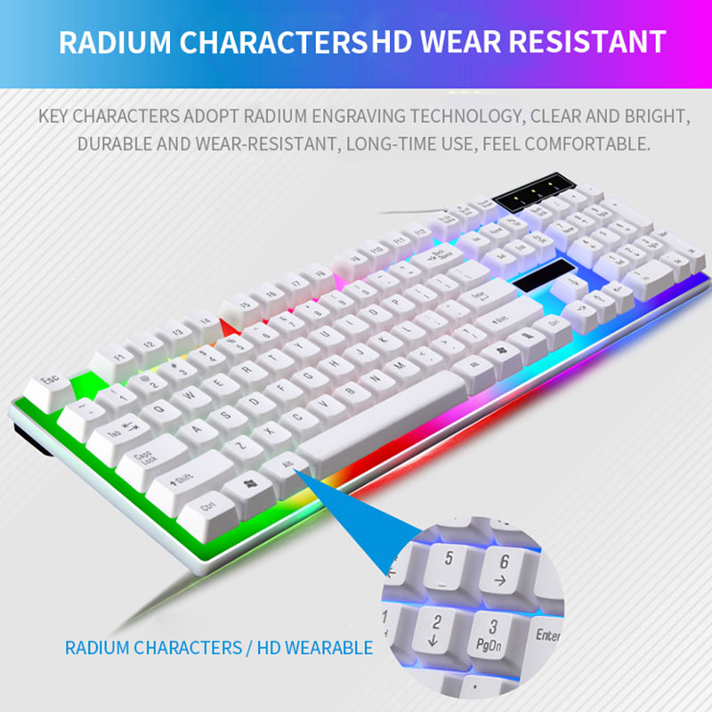RGB Gaming Keyboard Gamer Keyb - Gaming Keyboard Mobile recension och pris
