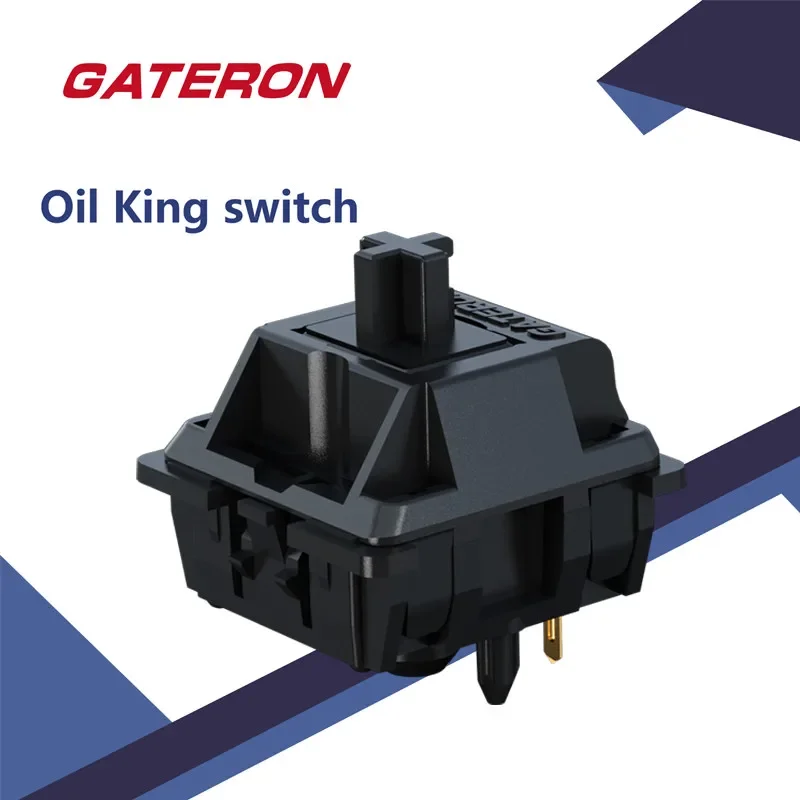 Gateron Oil King Switch 5 Pin  - Keyboard Gaming Black recension och pris