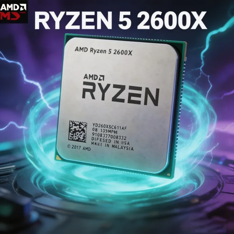 AMD Ryzen 5 2600X Desktop CPU  - Amd Cpu Ryzen 5 recension och pris
