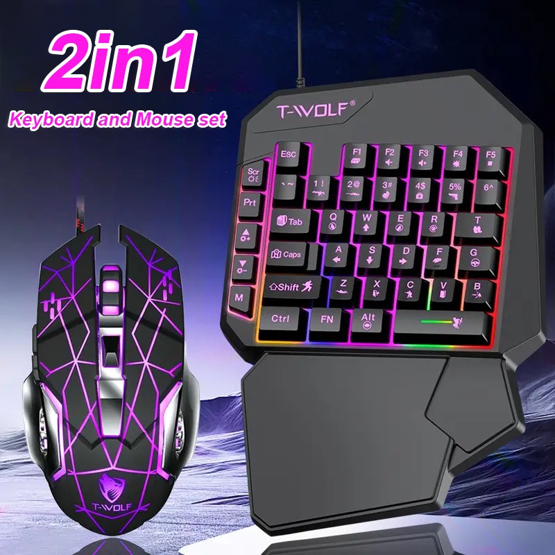 FocusOnPC TF900 2-in-1 Mobile  - Gaming Keyboard Mini Mechanical recension och pris