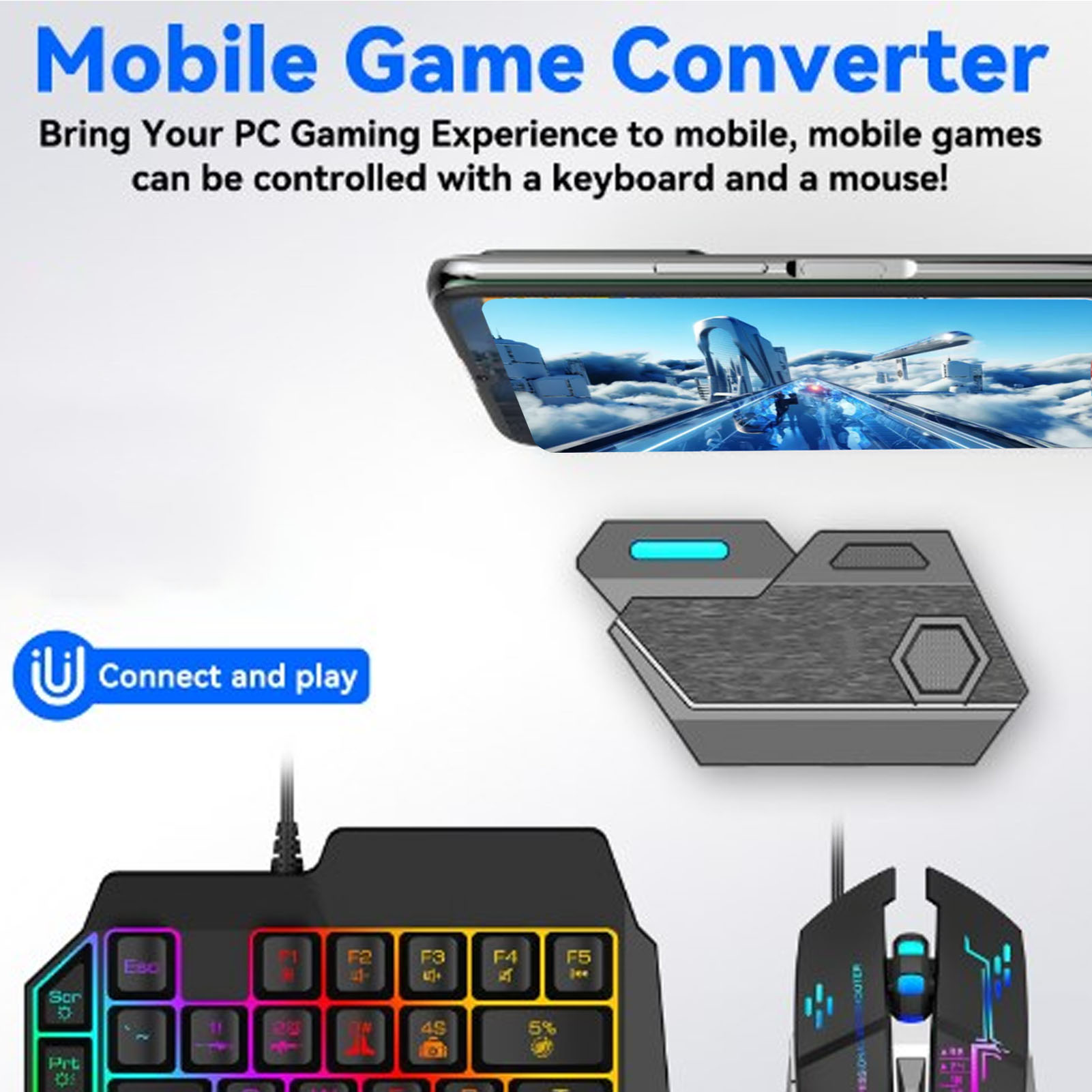 Mobile Game Combo Pack Bluetoo - Gaming Keyboard Bluetooth recension och pris