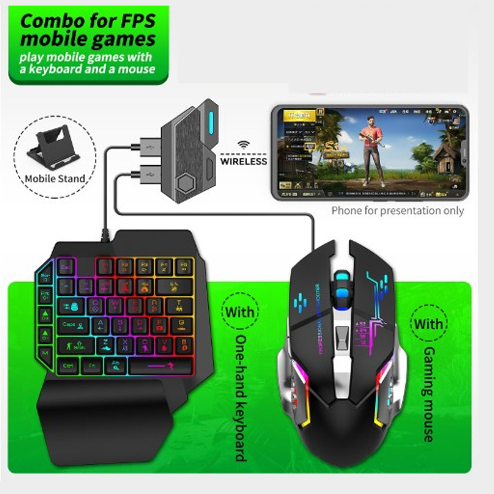Mobile Game Combo Pack Bluetoo - Gaming Keyboard Bluetooth recension och pris