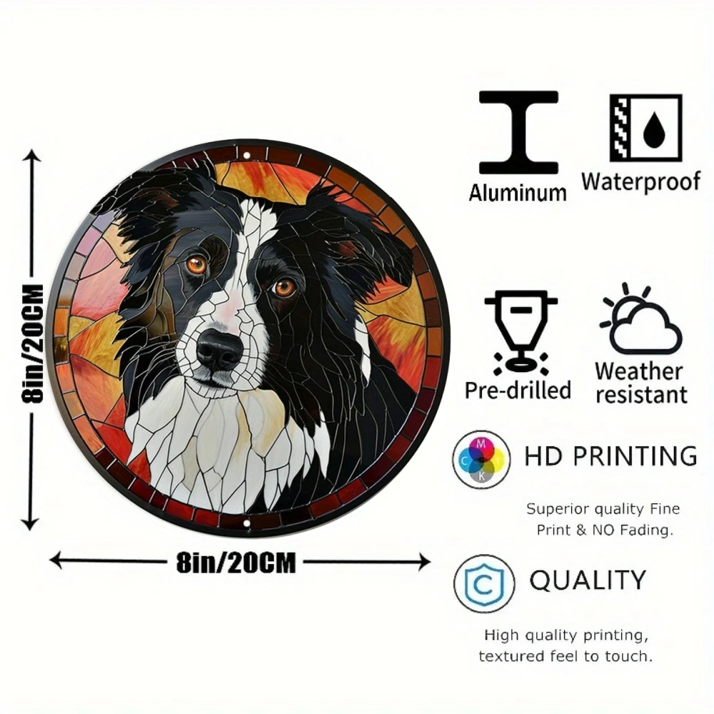 Funny Cute Dog Theme Posters R - Brass Weight Plate recension och pris