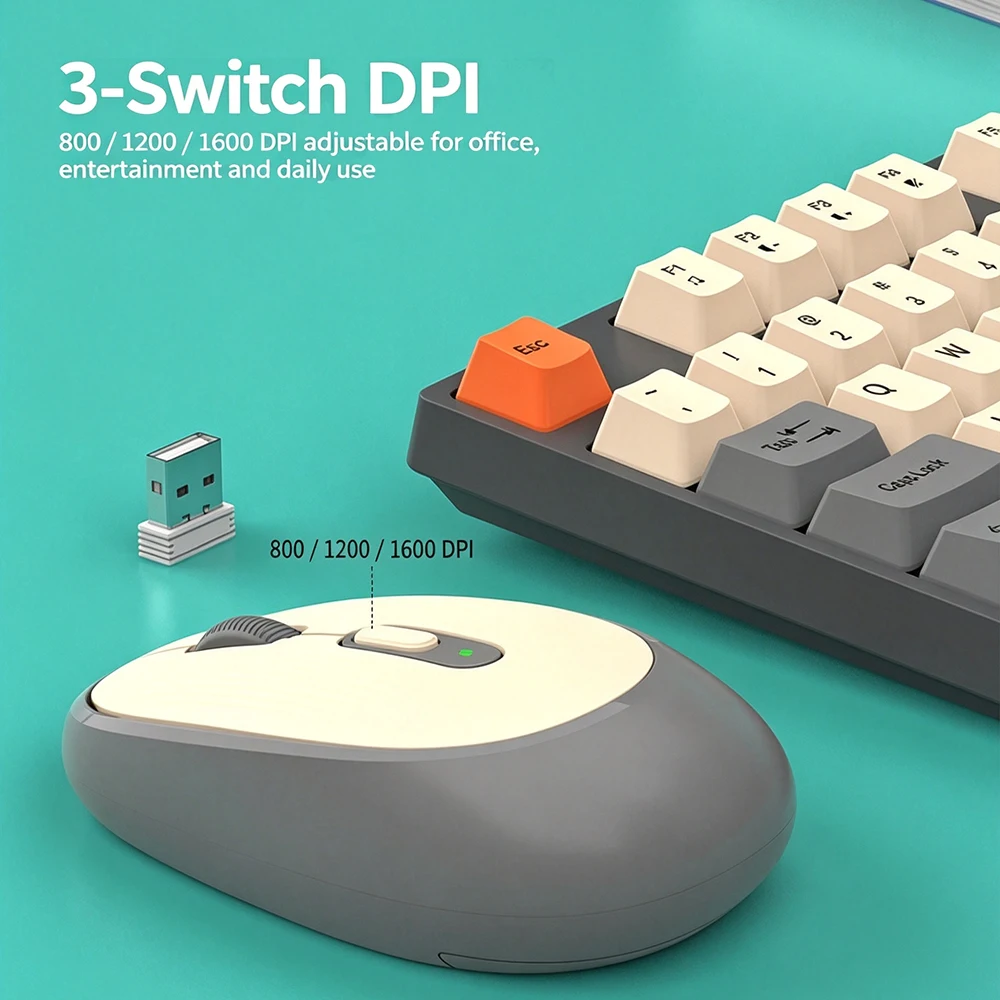 KEBIDUMEI 2.4G Wireless Keyboa - Gaming Keyboard And Mouse Combo recension och pris