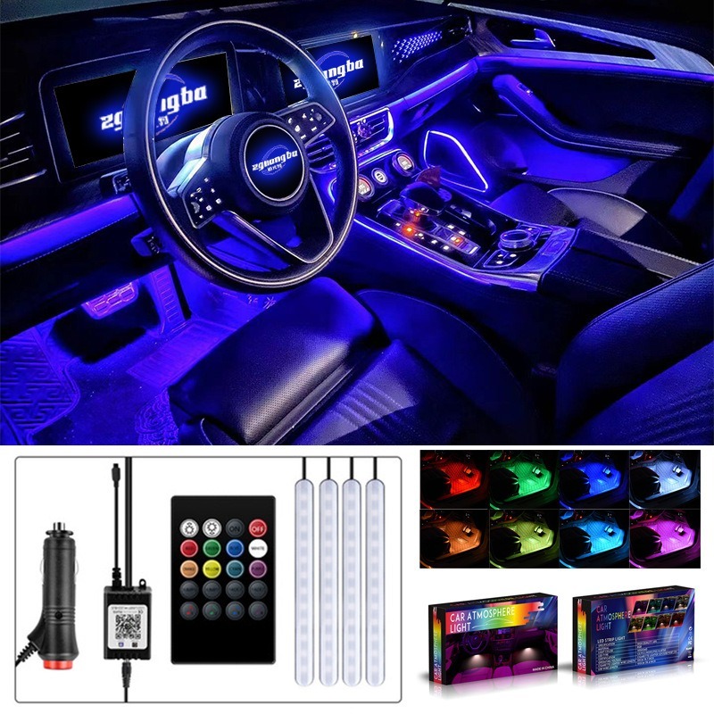 4in1 LED RGB Car Underglow Bot - Rgb Underglow Strip recension och pris