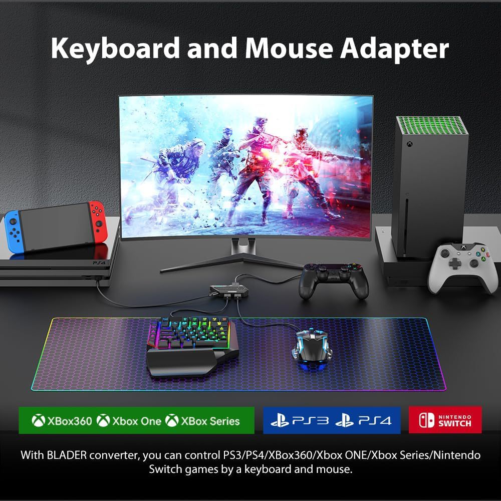 Mobile Games Converter Mobilad - Gaming Keyboard And Mouse For Xbox recension och pris