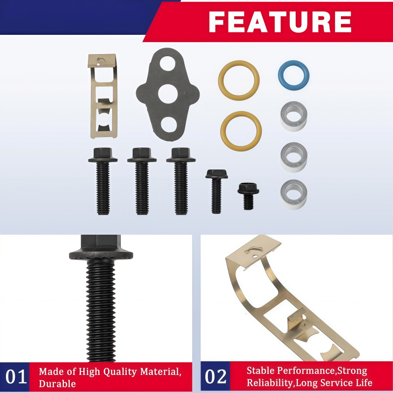 Turbocharger Mounting Kit with - Gasket Mount Kit recension och pris