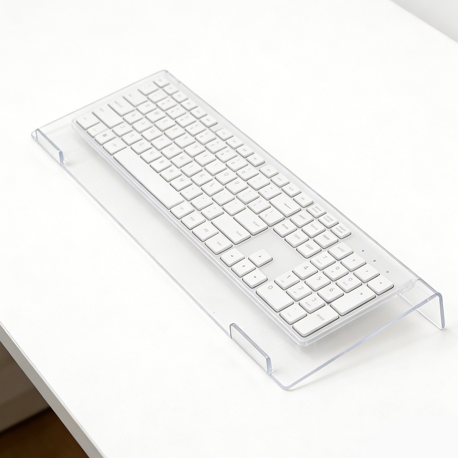 Clear Acrylic Keyboard Riser S - Gaming Keyboard Ergonomic recension och pris