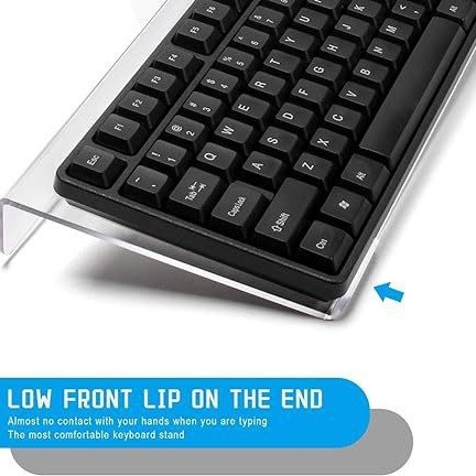 Clear Acrylic Ergonomic Keyboa - Gaming Keyboard Ergonomic recension och pris