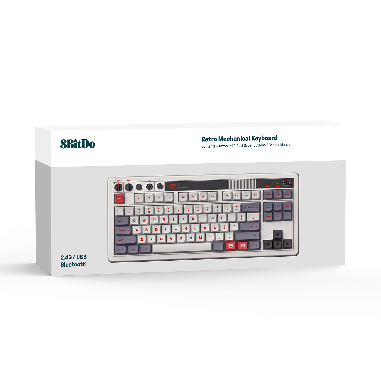 8Bitdo Retro Mechanical Keyboa - Gaming Keyboard Bluetooth recension och pris