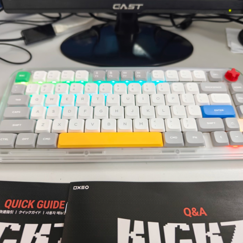 NuPhy Kick75 Keyboard Tri-Mode - Gaming Keyboard That Is Quiet recension och pris